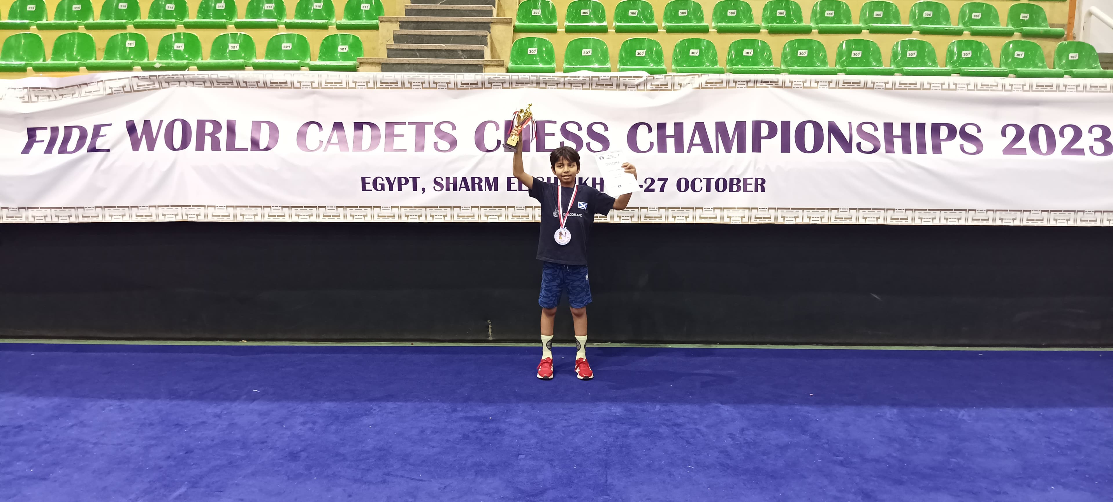 FIDE WORLD CADETS CHESS CHAMPIONSHIPS ( open U10 ) 2023 - Gallery 1